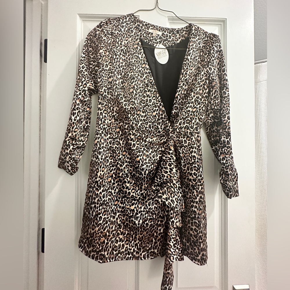NWT Skies Are Blue Leopard Dress